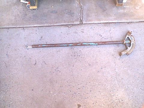 1983 Ford Bronco - I broke 3 deep sockets and a few knuckles. this is what i had to use to break the bolts loose. I bought a combo wrench set from Harbor Frie…
