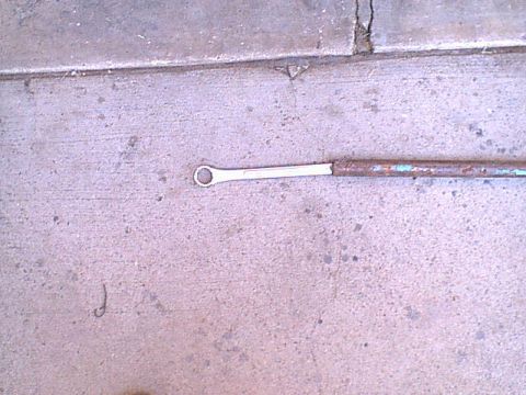 1983 Ford Bronco - Here is the 1 1/8 slide in the breaker bar.