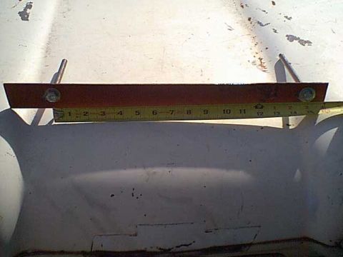 1983 Ford Bronco - The new arms are 15" longer than stock so new holes need to be drilled 15" farther back than stock. to mke this easy i made a tool that was…
