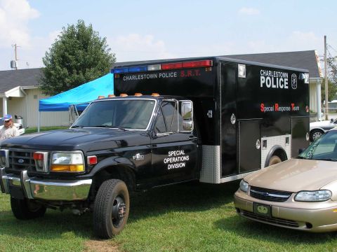 1998 Ford Crown Victoria - Custom Ford F-series truck used by Charlestown Police Special Response Team.