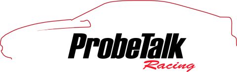 1990 Ford Probe - 1gen Racing - Logo Graphics in white Option: Red outline