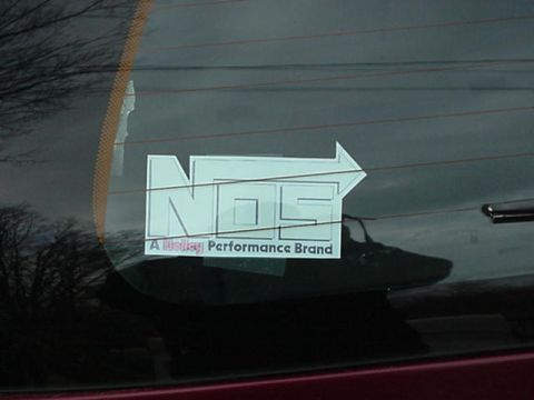 1993 Ford Taurus - NOS STICKER