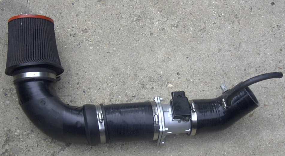 My latest CAI.  Silicone hoses work great.