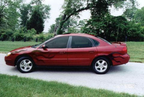 1993 Ford Taurus - Flamed and Tinted Taurus