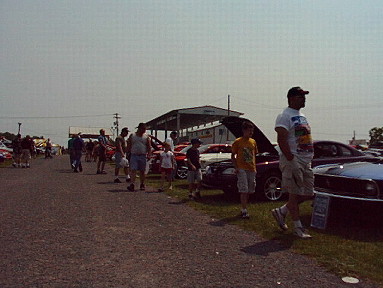 2000 Ford Mustang - 2002 carlisle all-ford-nationals, one of many rows of cars that won awards....