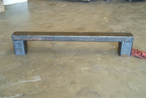 1983 Ford Bronco - Custom steel part fabricated for automotive use.