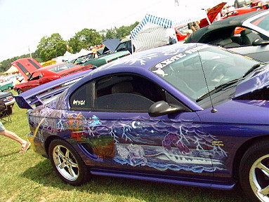 2000 Ford Mustang - check out the artwork....