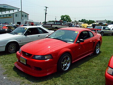 2000 Ford Mustang - My 2000 Cobra R and the 1984 20th Anniversary mustang....
