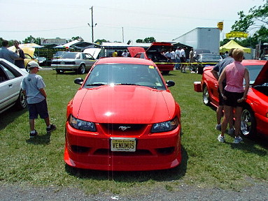 2000 Ford Mustang - head on shot of 2000 Cobra R