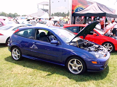 2000 Ford Mustang - Blue SVT Focus