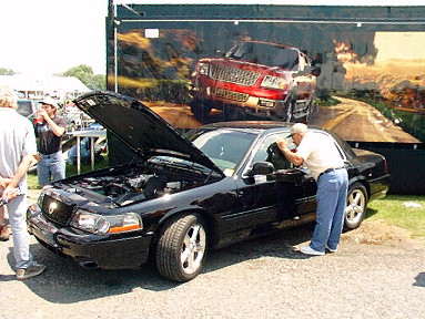 2000 Ford Mustang - Mercury Marauder at the Ford 100th Anniversary Trailer....