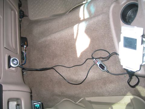 1996 Ford Bronco - al the wires before...