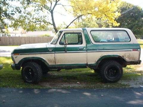1978 Ford Bronco - Drive Side View