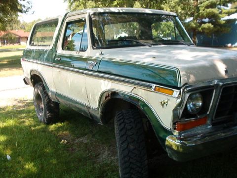 1978 Ford Bronco - Pass Side.