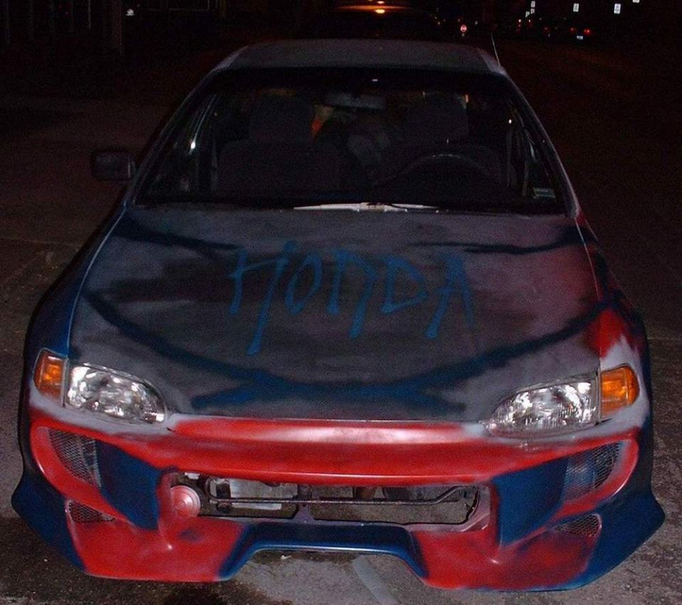 Painting the Civic!