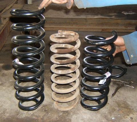 1987 Ford Bronco - Coil before,after and compared to original