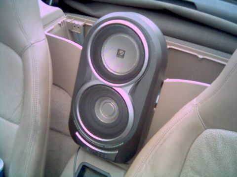 1996 BMW Z3 - Kenwood KSC-WA62RC uses a 30w X 2 powered 5-1/4" woofer and a 6-1/2" passive radiator. it looks similar to the factory offering i…