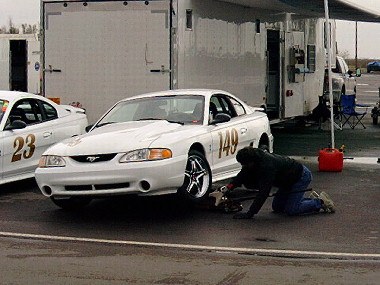 2000 Ford Mustang - Hey Lew! Track time, not Jack time! :)