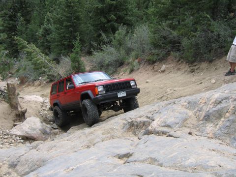 1996 Jeep Cherokee - so dry.....no traction