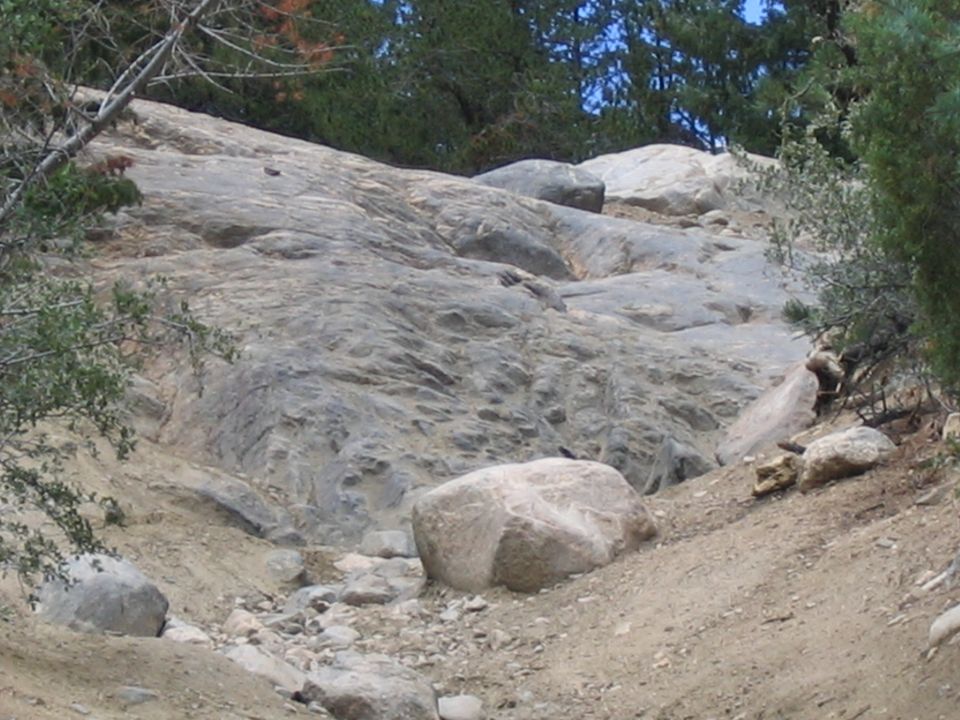 damn rock face we couldnt get up due to ultra-dry conditions