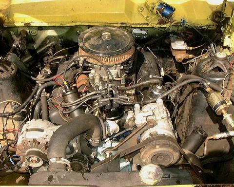 1966 Ford Ranchero - Engine bay