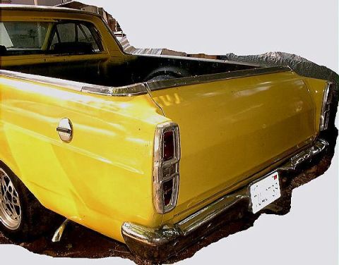1966 Ford Ranchero - Yep those are off of a 67, but they work.