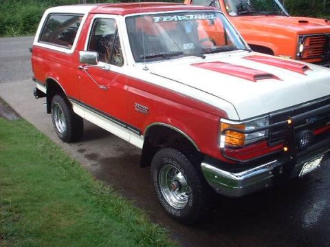 1989 Ford Bronco - before lift