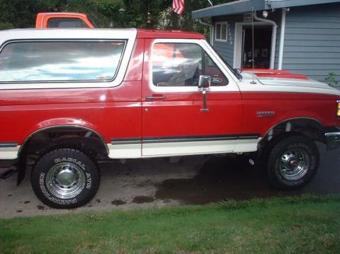 1989 Ford Bronco - before lift 2