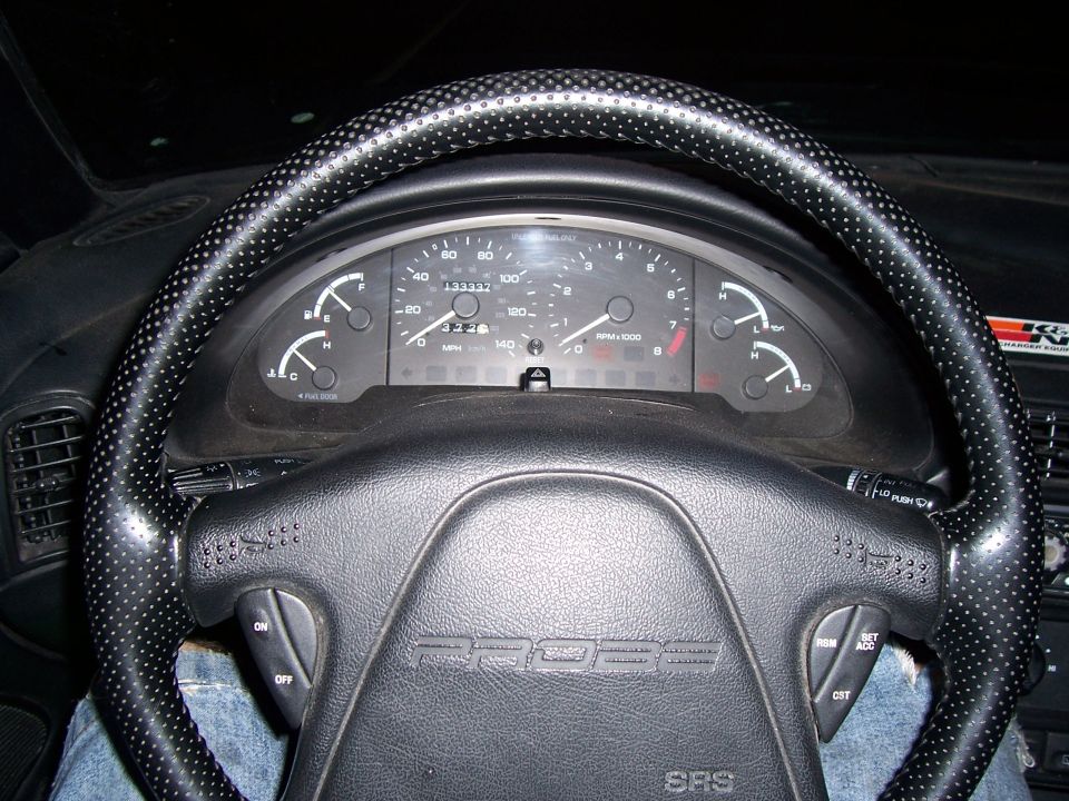 1994 Ford Probe interior with dashboard and steering wheel