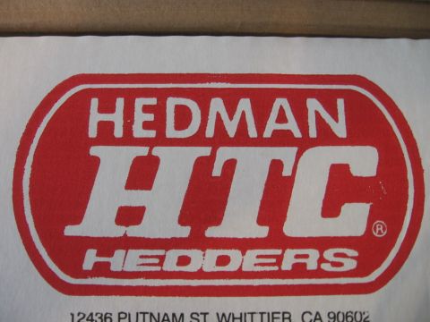 1979 Ford Bronco - This image shows a logo for Hedman HTC Hedders, a company that makes exhaust headers.