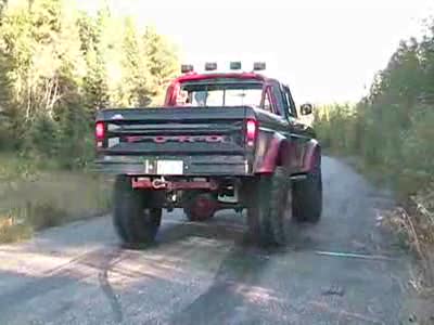 1979 Ford F-150 - Quick little burnout for the camera... Nothing special.