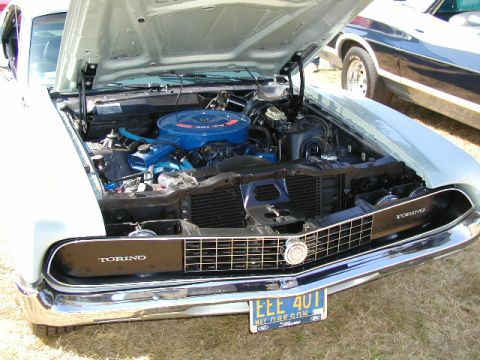 1967 Ford Ranchero - The front grille and badging clearly identify this as a Ford Torino, not a 1967 Ford Ranchero.