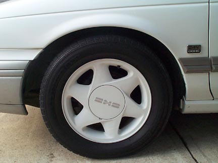 1992 Ford Wagon - What the front drop looks like. Wait whats that on the fender :O)