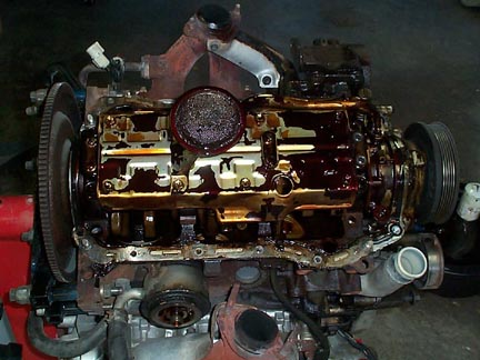 1992 Ford Wagon - Heres the windage tray and oil pickup screen.