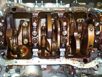 1992 Ford Wagon - Heres what 145,000 miles on Penzoil will do to your engine ! Previous owner used the crap. I only use Castrol !