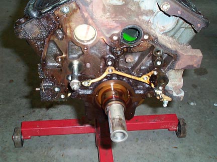1992 Ford Wagon - Heres a pic of the bare front end and crankshaft.