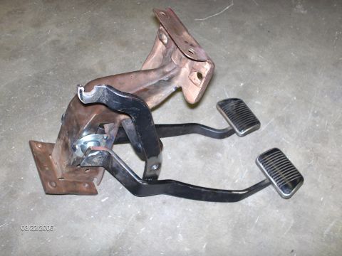 1966 Ford Fairlane - I removed the brake and clutch pedal assembly from the car and then Bob installed an awesome needle bearing kit made by Scott Drake. The ki…
