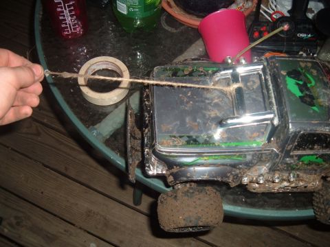 1988 Ford Bronco - our "chain/strap"