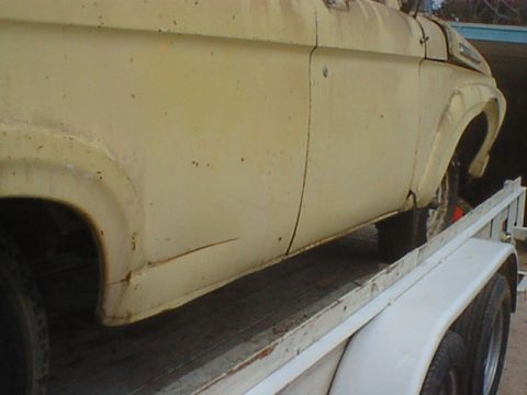 1961 Ford F-100 - As found