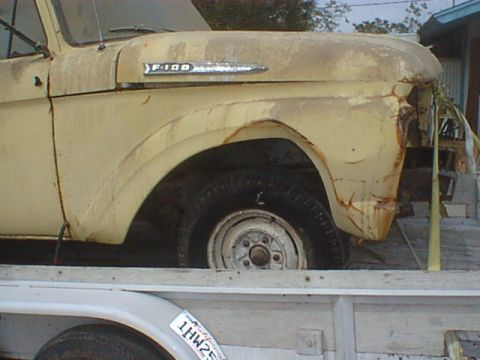 1961 Ford F-100 - As found