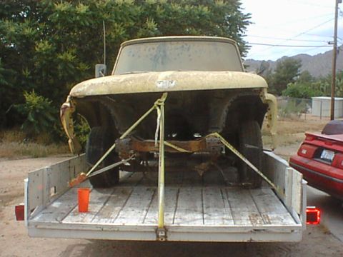 1961 Ford F-100 - As found