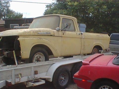 1961 Ford F-100 - As found