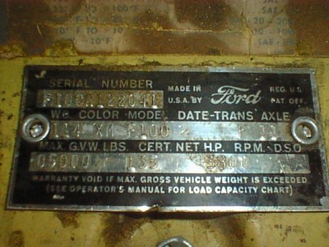 1961 Ford F-100 photo