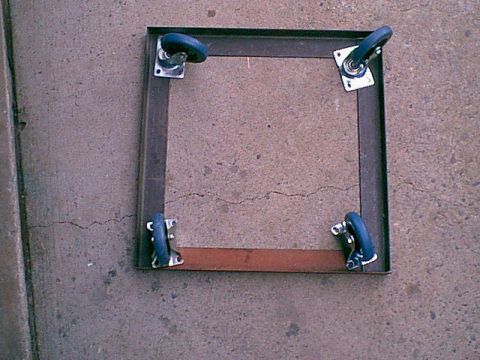 1983 Ford Bronco - i got some Harbor Frieght wheels ($1.99 each) This was the only parts i had to buy.