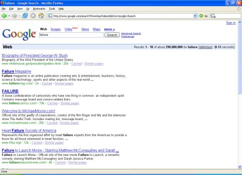 1994 Mazda 626 - This image displays a Google search results page for the term 'failure', with a watermark for Supermotors.net at the bottom right.