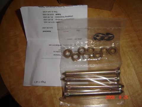 1993 Ford Bronco - Hinge pins off of ebay.