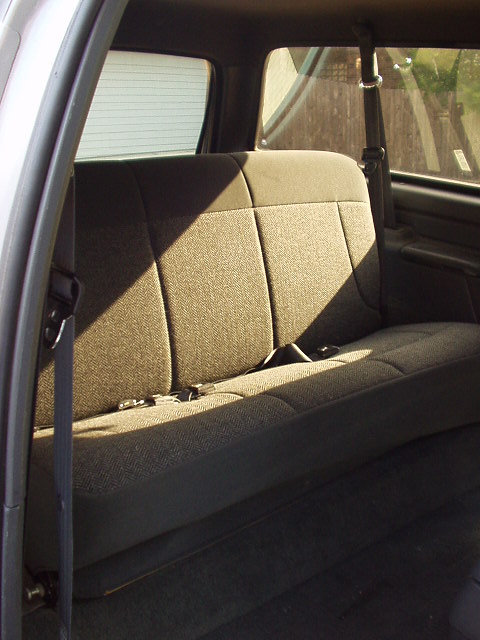 1992 Ford Bronco - Back seat