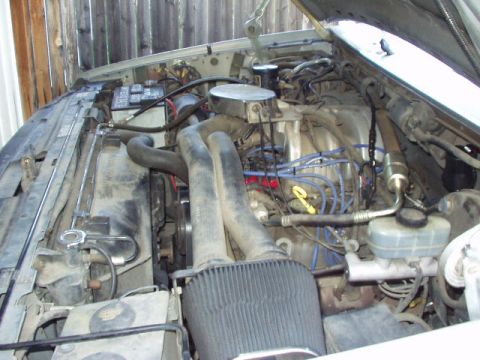 1992 Ford Bronco - New Ford Motorsport 9mm racing wires, MSD ignition, and distribitor cap. I guess I'll eventually get the MSD TFI replacement coil.