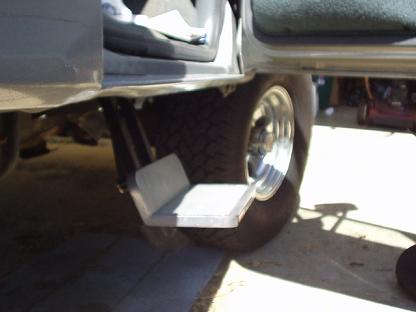 1992 Ford Bronco - Sidewinder extended - I took off the nerf bars and put on retractable steps. My wife is only 5ft tall, so she needed a bit more help gettin…