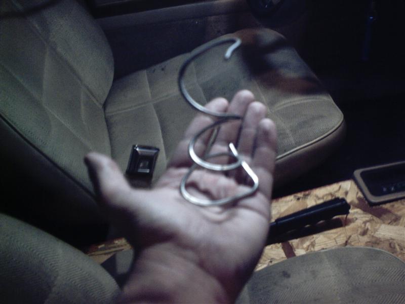 Now, on to how we are going to make the back of the console match up to the contours of the dash.

First, you take your silver solder...